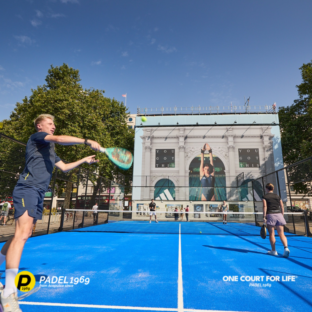 Marble Arch Pop-Up Padel with PADEL1969