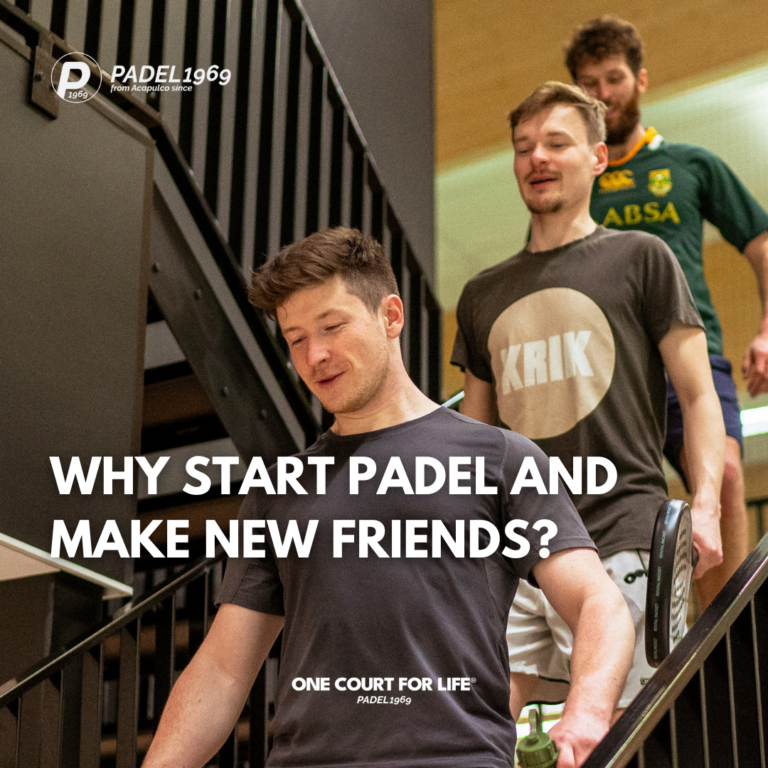 Why Start Padel and Make New Friends?