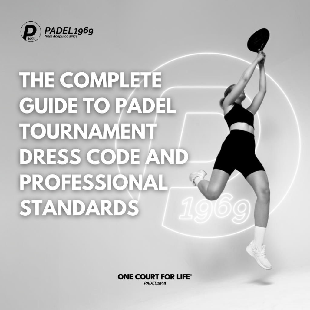 The complete guide to Padel tournament dress code and professional standards