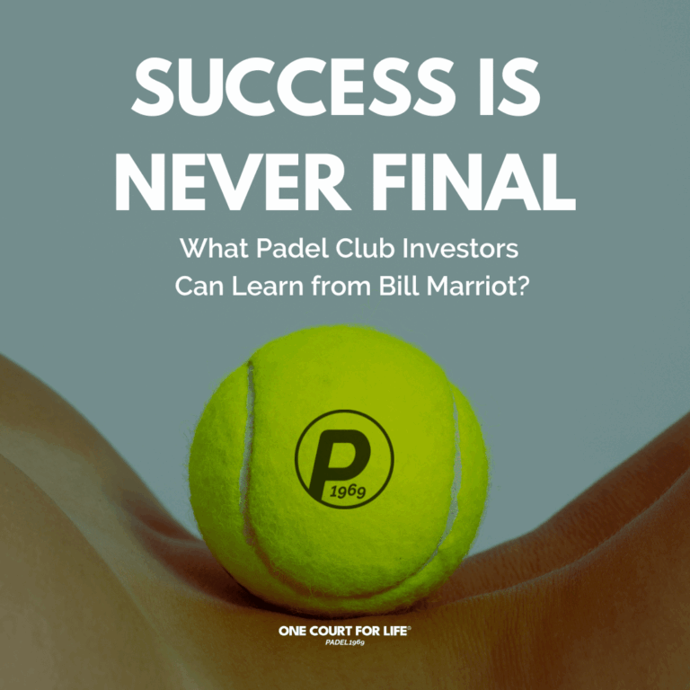 Success is Never Final - article by PADEL1969
