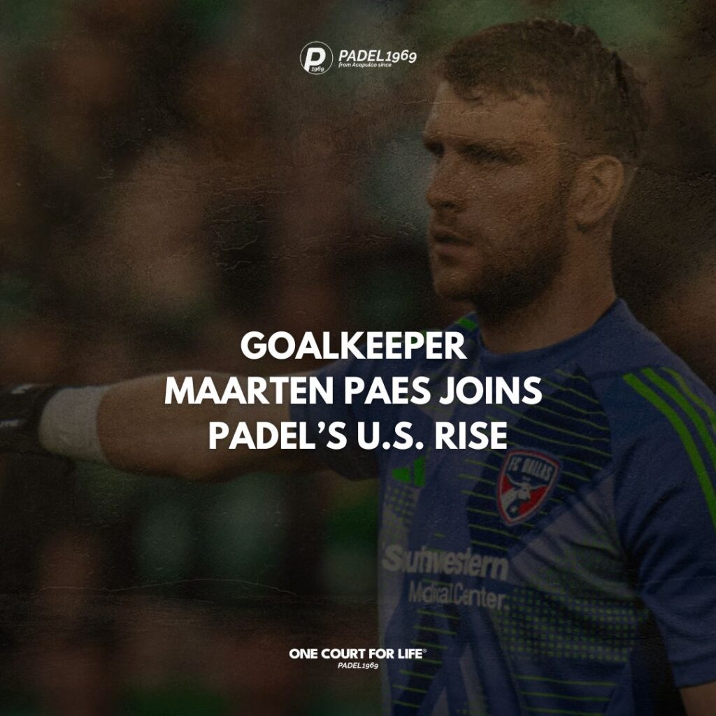 Maarten Paes joins Padel's US Rise