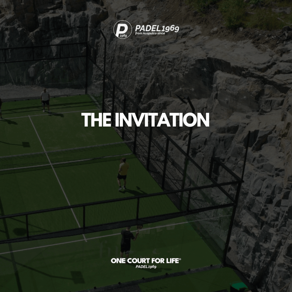 THE INVITATION by PADEL1969 to Play Padel