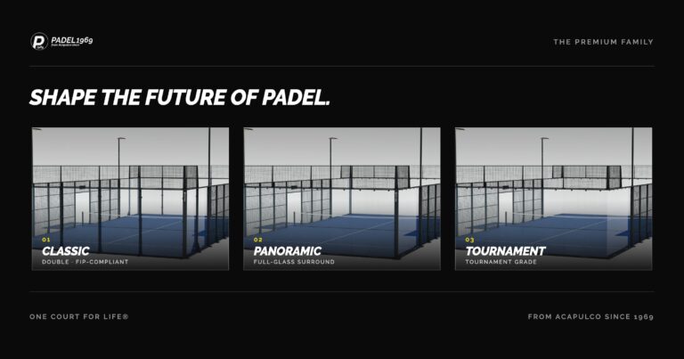 Premium Padel Courts by PADEL1969